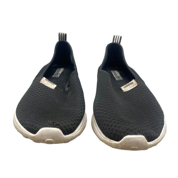 adidas women's slip-on shoes cloud foam black us 8 READ - Picture 1 of 9